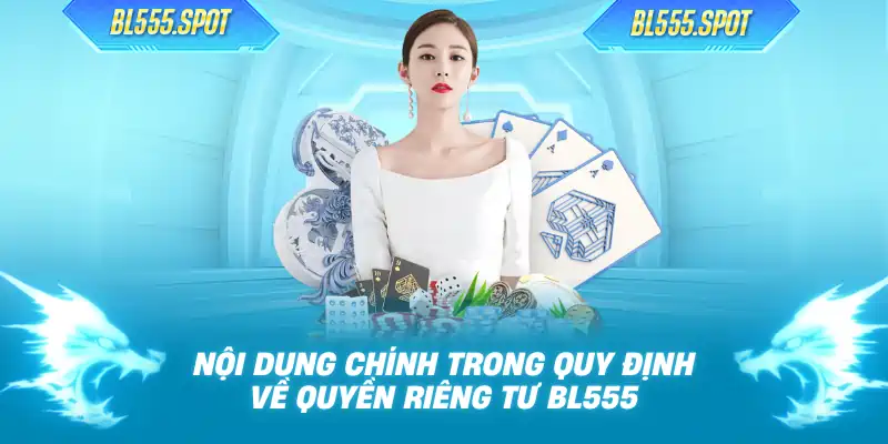 Nội dung chính trong quy định về quyền riêng tư BL555