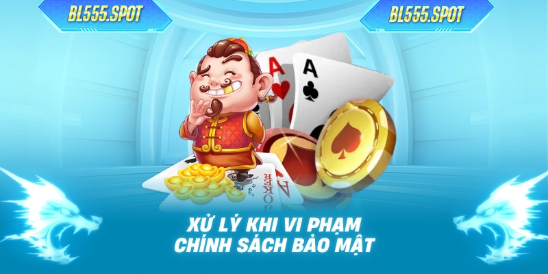 Xử lý khi vi phạm chính sách bảo mật